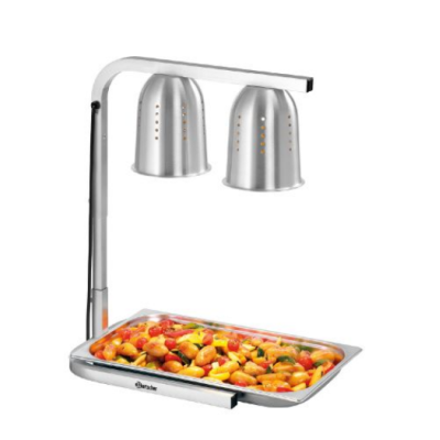  Θερμαντικό με 2 υπέρυθρες λάμπες για GN 1/1